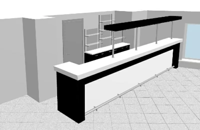 Дизайн-проект Вашего магазина,  офиса в 3D. 3