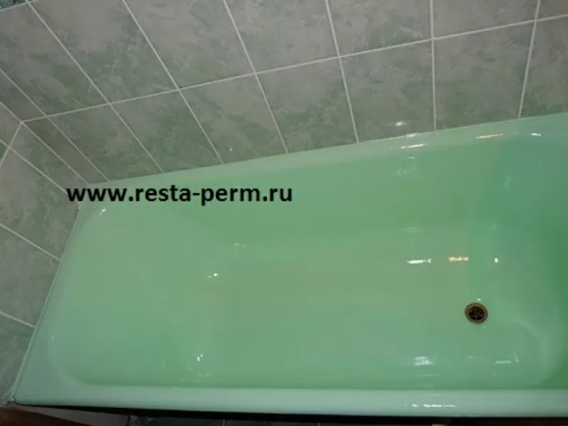 Реставрация и ремонт ванн в Перми 15
