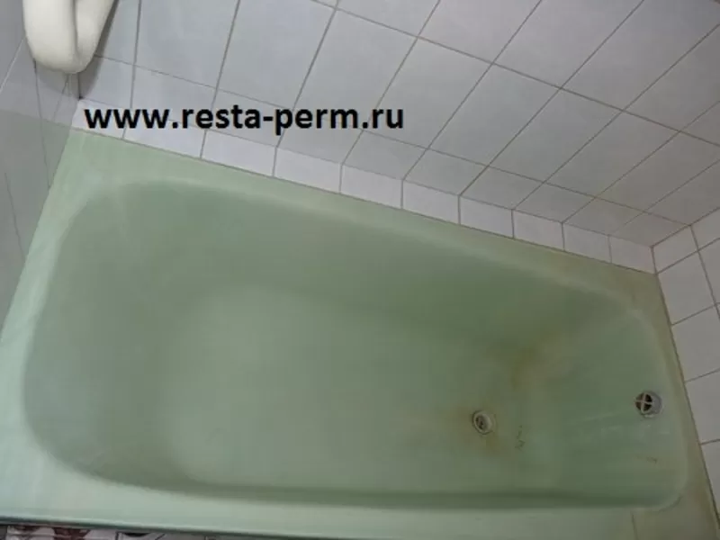 Реставрация и ремонт ванн в Перми 18