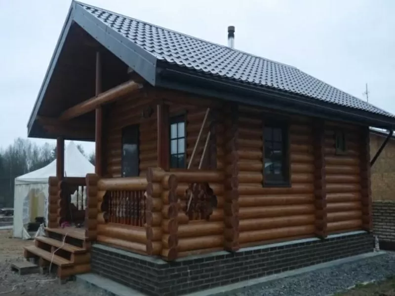 Строительство деревянных домов из сосны,  кедра и лиственницы.