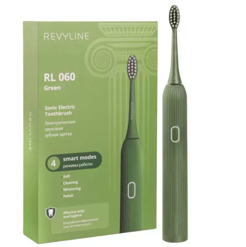 Звуковые щетки для зубов Revyline RL060 в зеленом цвете